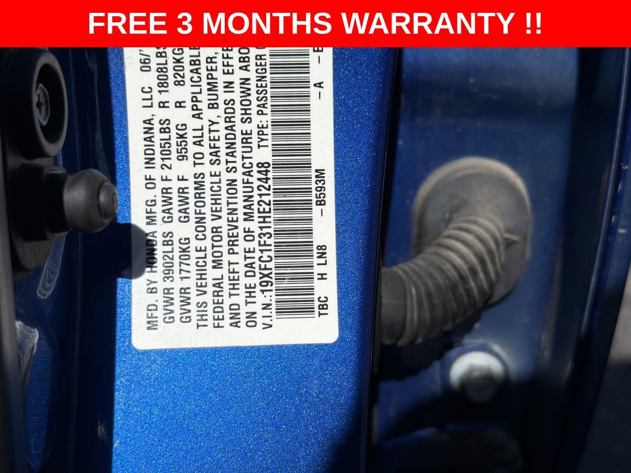 Used 2017 Honda Civic EX-T image 24