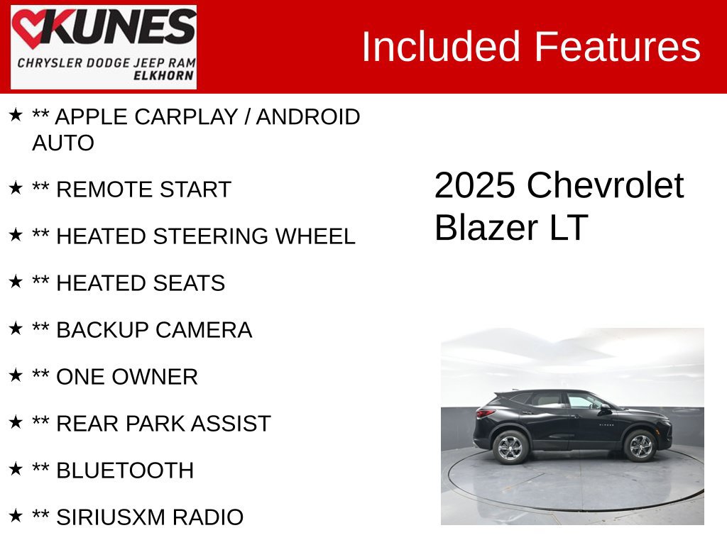 Used 2025 Chevrolet Blazer LT FWD image 2