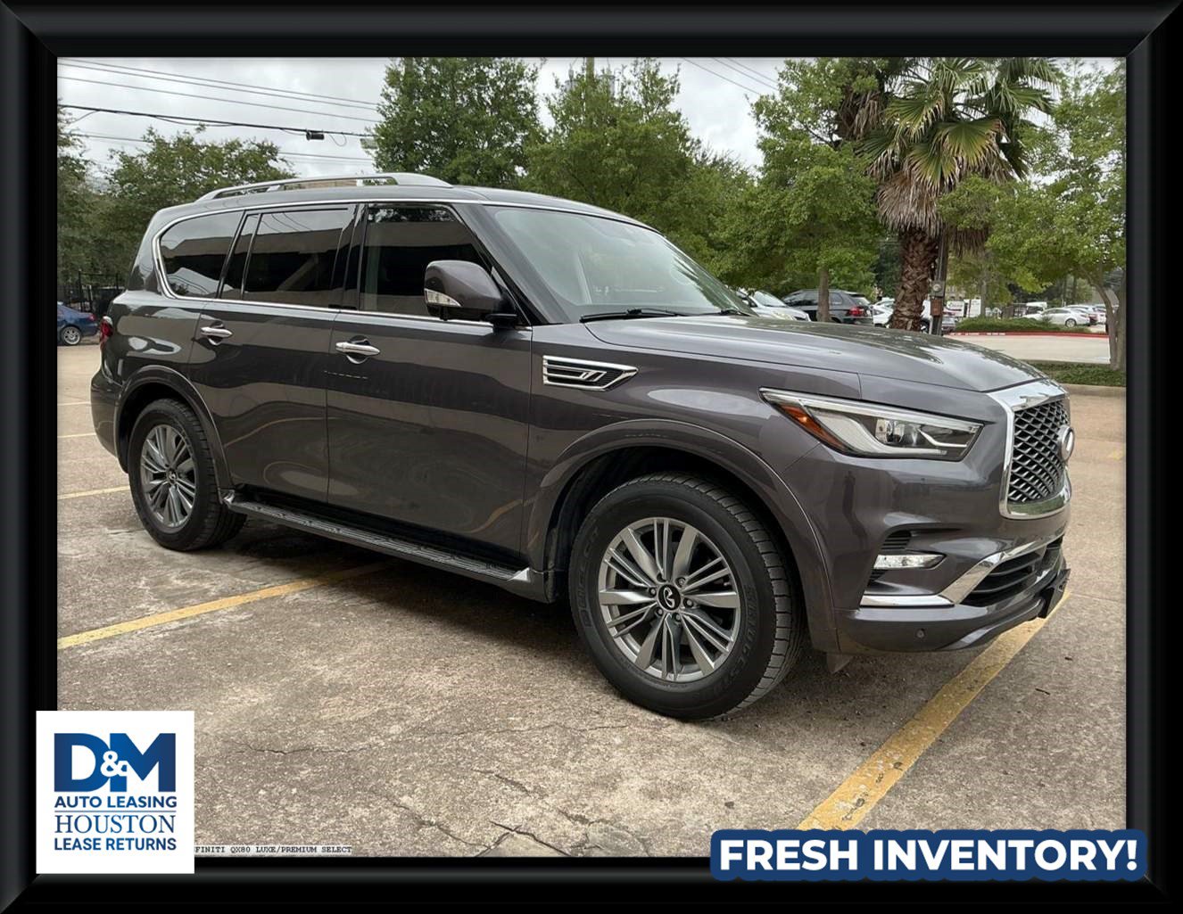 Used 2022 INFINITI QX80 Luxe w/ Cargo Package RWD image 1