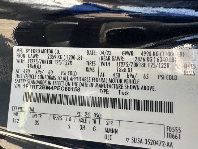 Used 2023 Ford F250 XLT w/ 360-Degree Camera Package AWD/4WD image 31