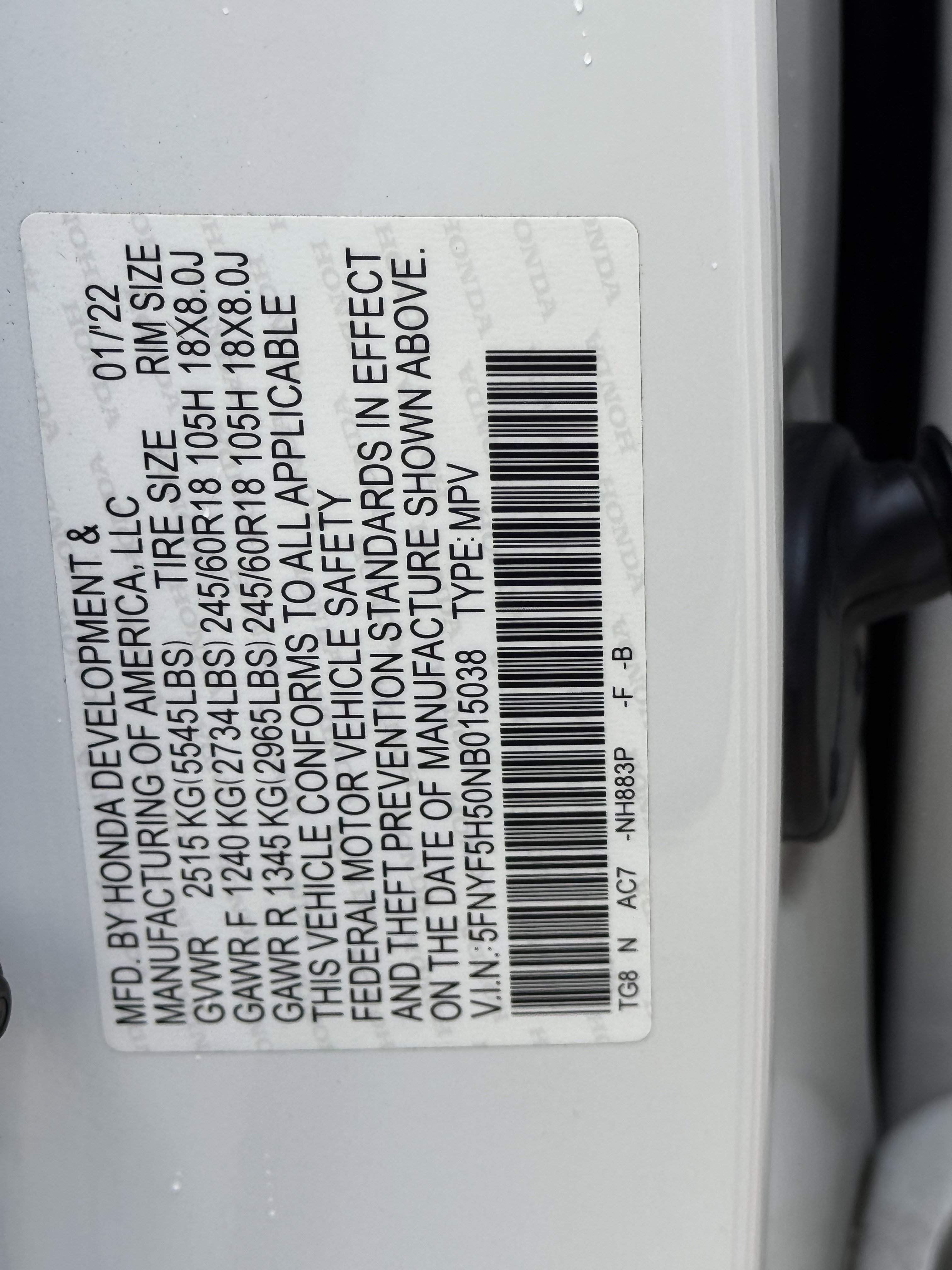 Used 2022 Honda Pilot EX-L image 33