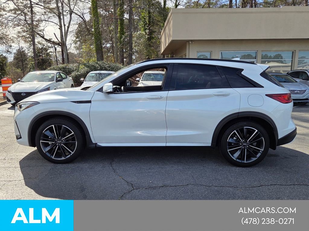 Used 2025 INFINITI QX50 Sport AWD/4WD image 3