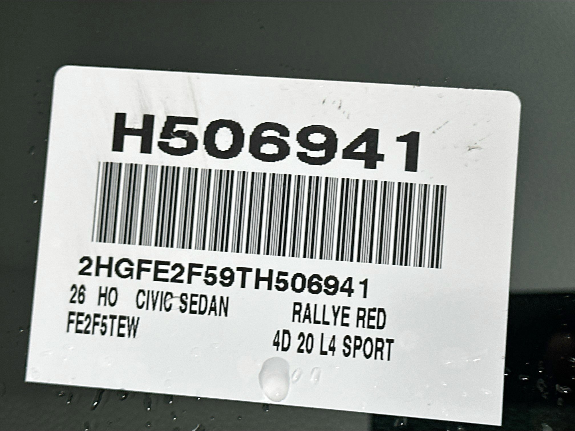 New 2026 Honda Civic Sport image 24