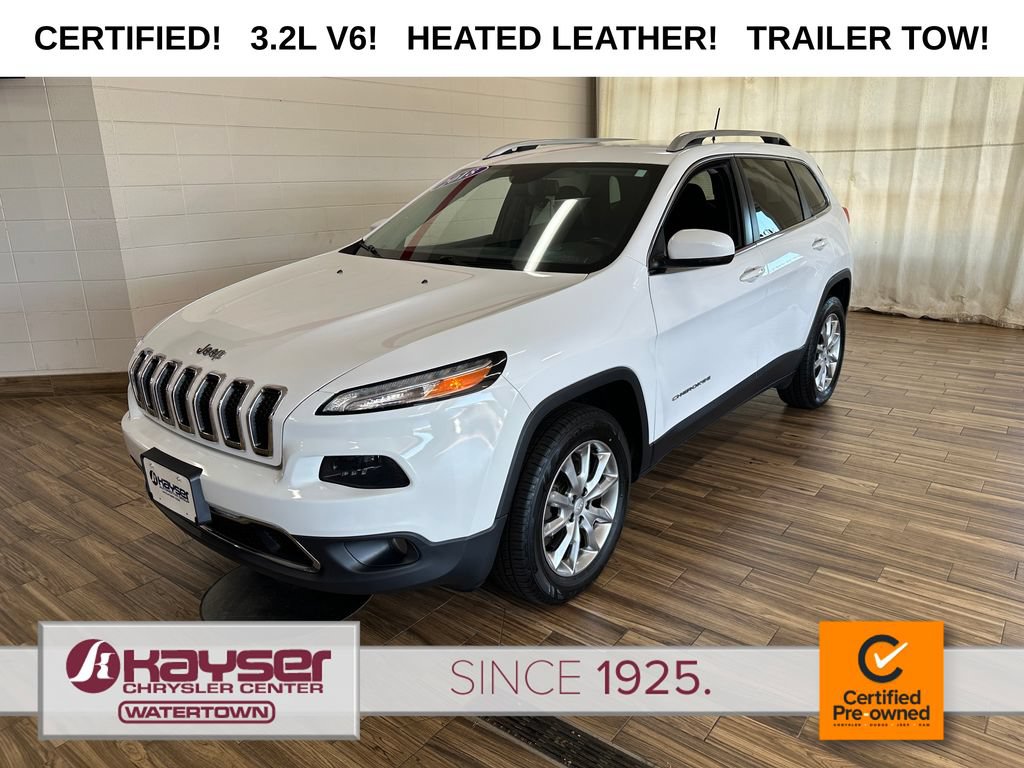 Used 2018 Jeep Cherokee Limited w/ Trailer Tow Group AWD/4WD image 1