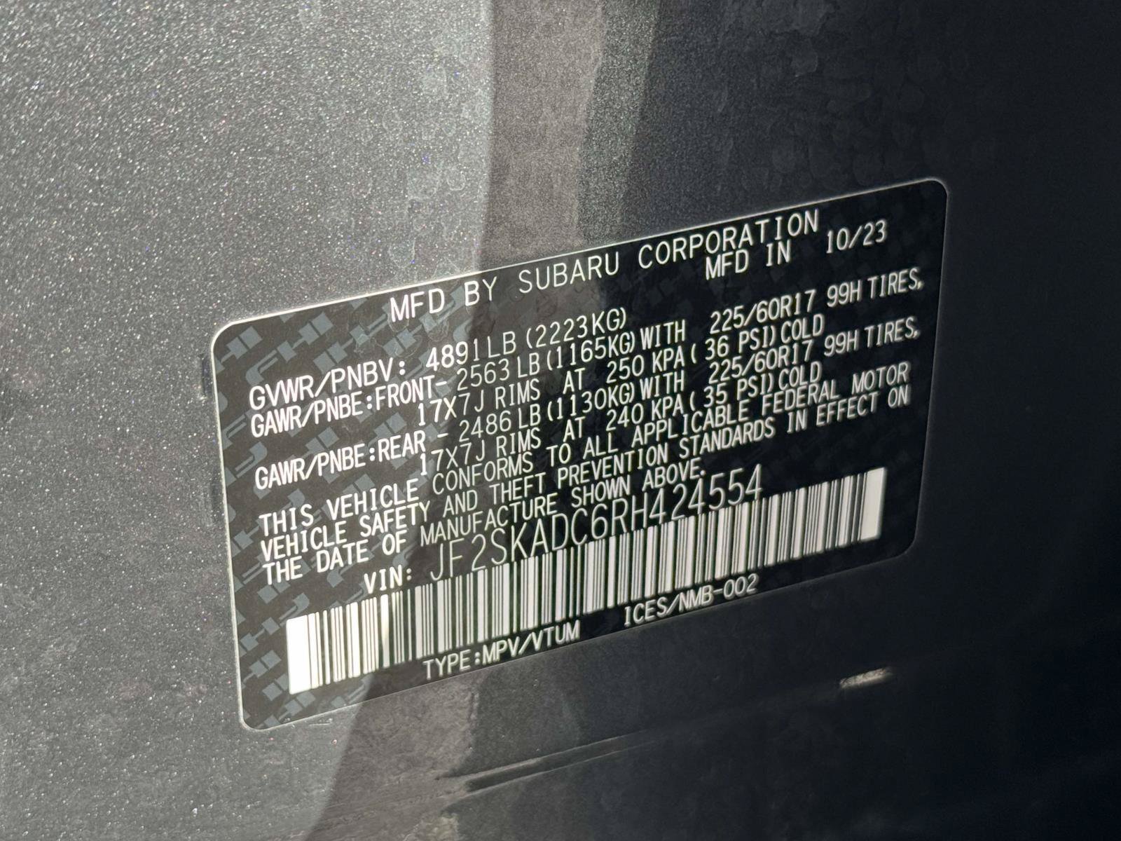 Used 2024 Subaru Forester Premium AWD/4WD image 30