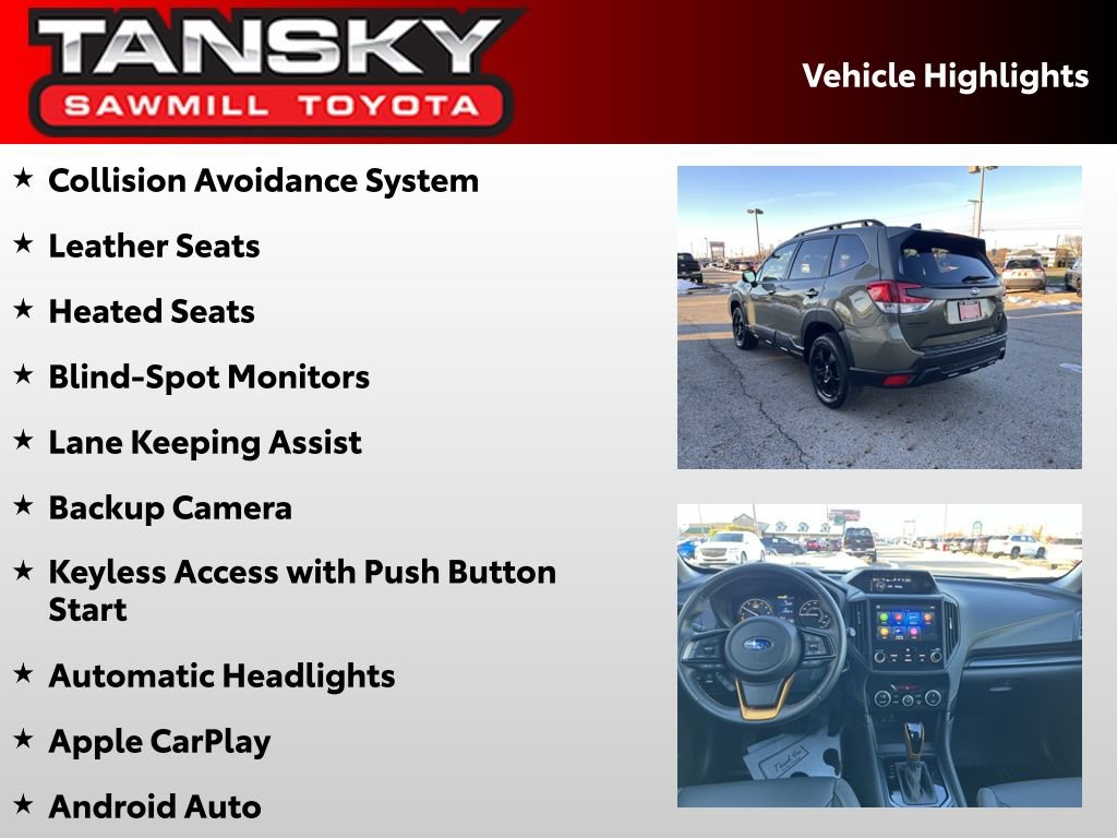 Used 2025 Subaru Forester Wilderness w/ Wilderness Package image 10