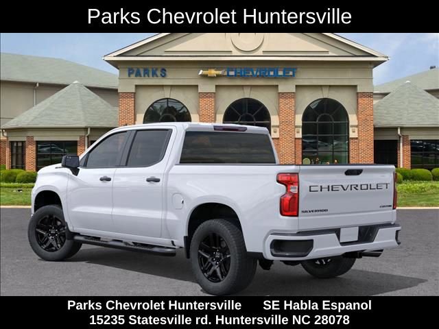 New 2026 Chevrolet Silverado 1500 Custom w/ Turbomax Blackout Package RWD image 4