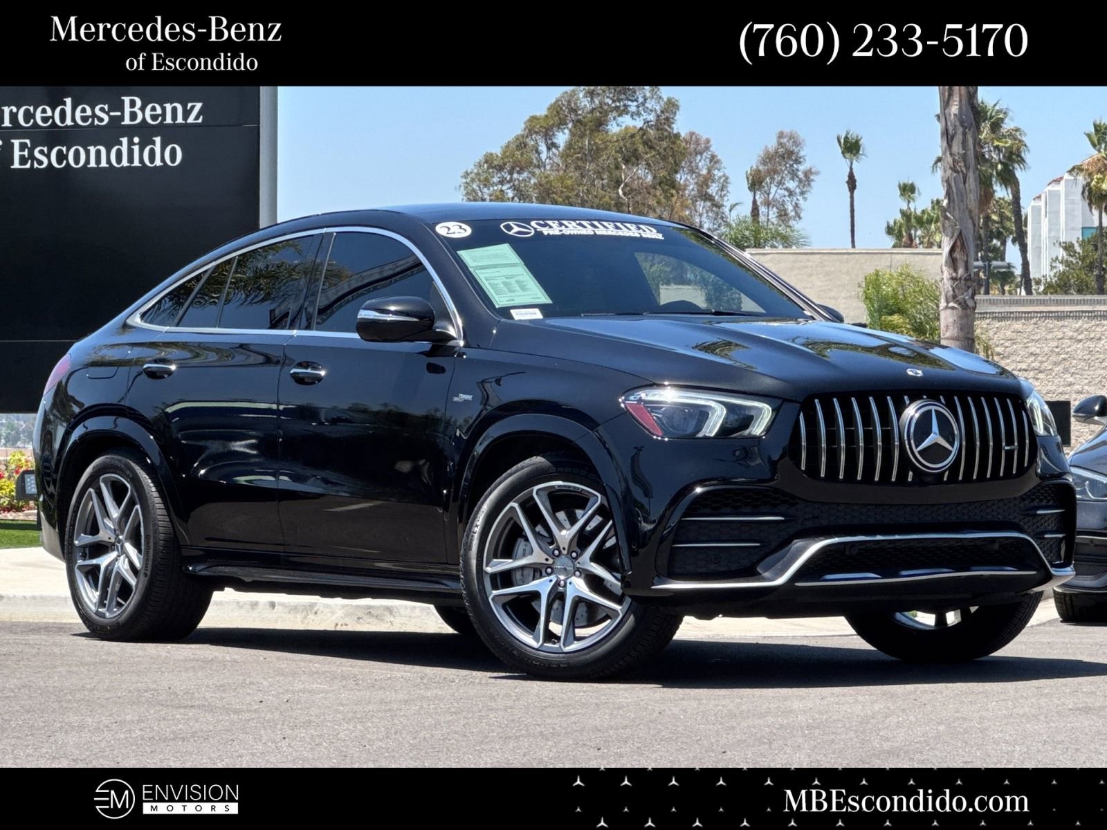 Certified 2023 Mercedes-Benz GLE 53 AMG 4MATIC Coupe image 1