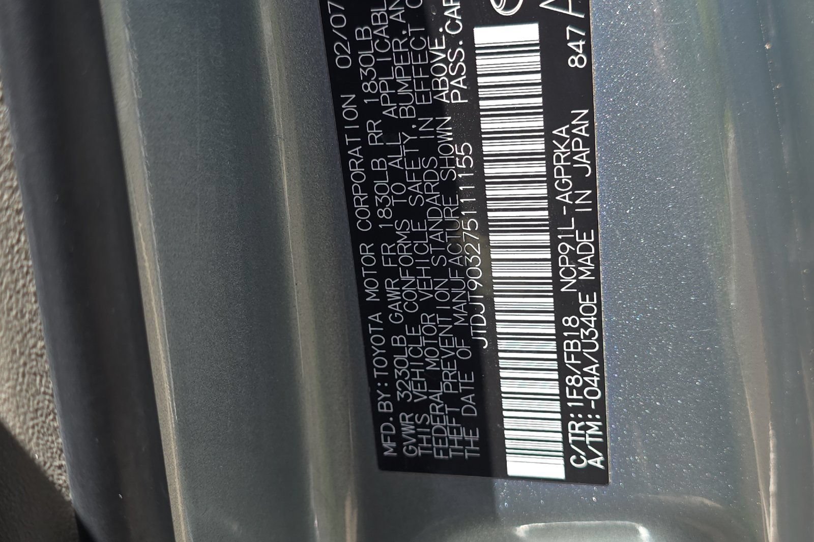 Used 2007 Toyota Yaris 2-Door Hatchback FWD image 26