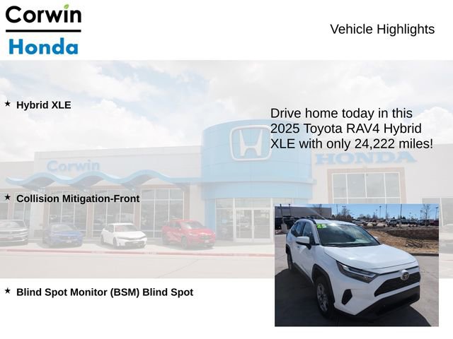 Used 2025 Toyota RAV4 XLE image 6