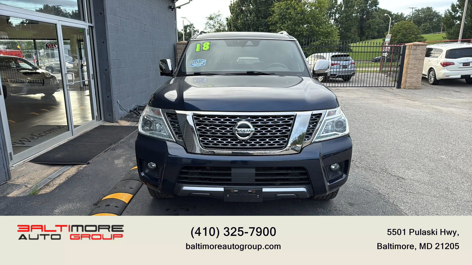Used 2018 Nissan Armada Platinum image 3