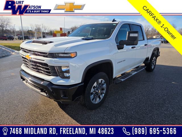 Used 2024 Chevrolet Silverado 2500 Custom w/ Custom Value Package