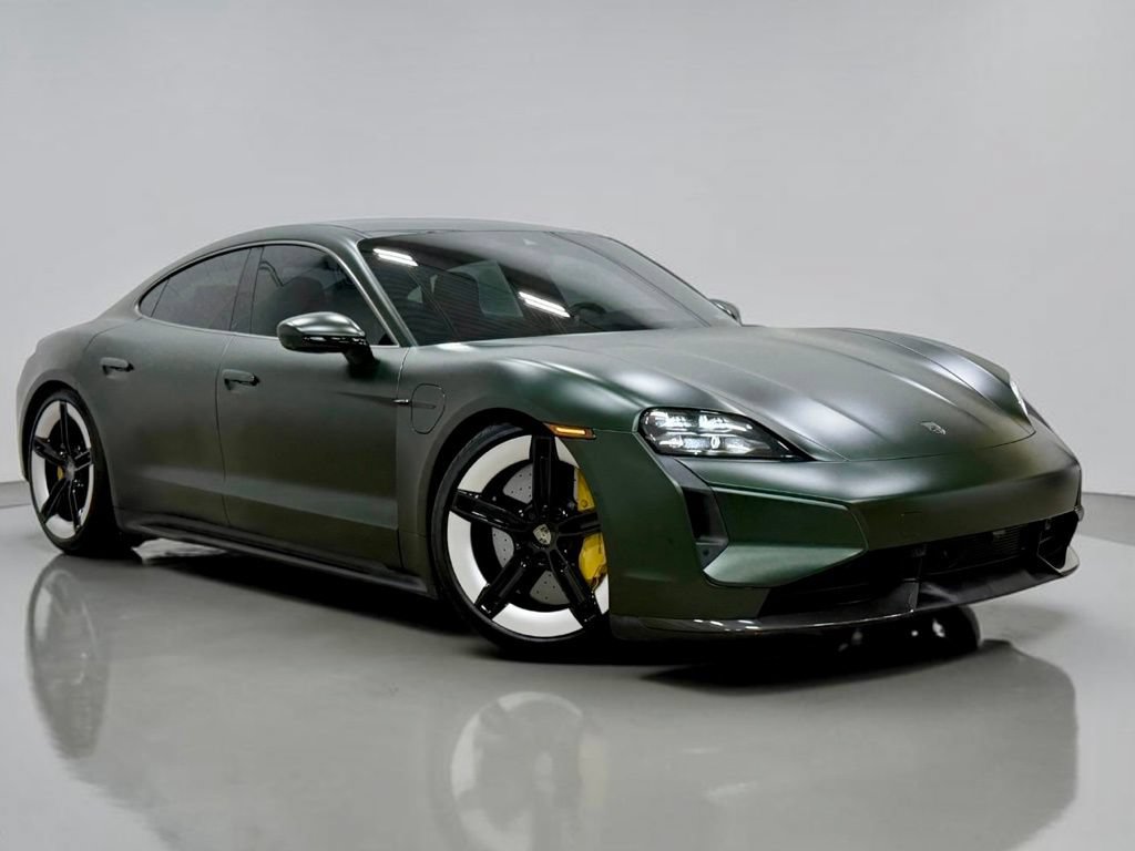 Used 2025 Porsche Taycan Turbo S w/ Premium Package AWD/4WD image 4