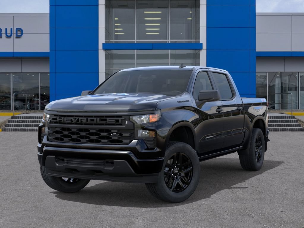 New 2026 Chevrolet Silverado 1500 Custom w/ LPO, Dark Essentials Package AWD/4WD image 6