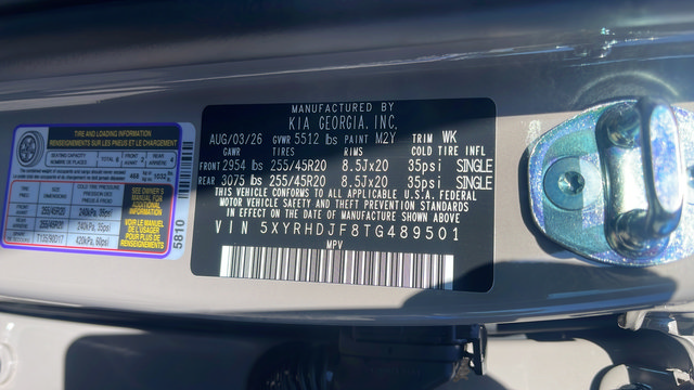 New 2026 Kia Sorento X-Line EX AWD/4WD image 40