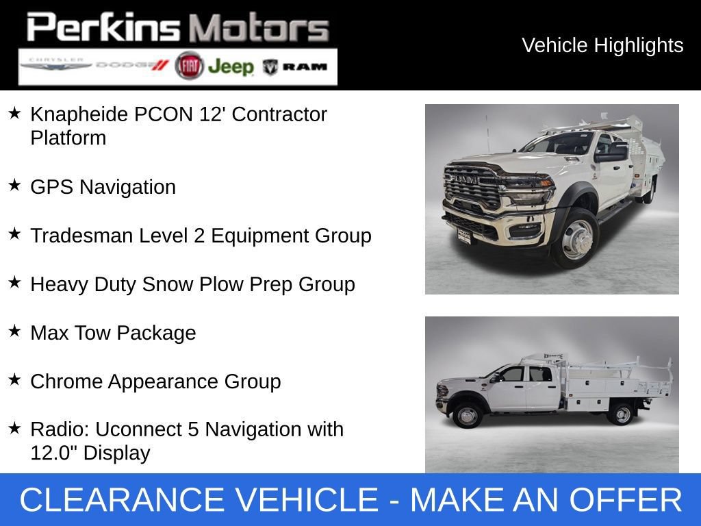 New 2026 RAM 5500 Tradesman AWD/4WD image 2