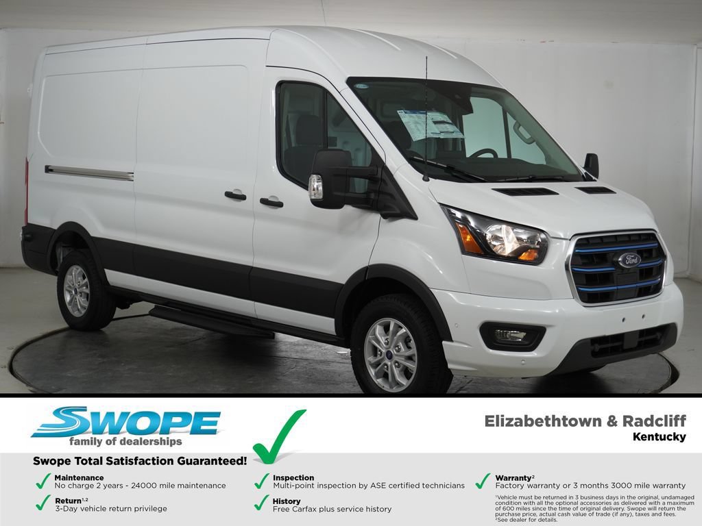 New 2023 Ford E-Transit Medium Roof w/ Interior Upgrade Package RWD image 1
