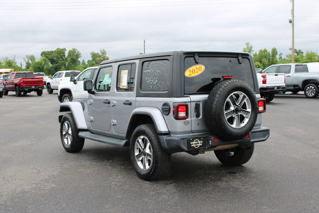 Used 2020 Jeep Wrangler Unlimited Sahara AWD/4WD image 7
