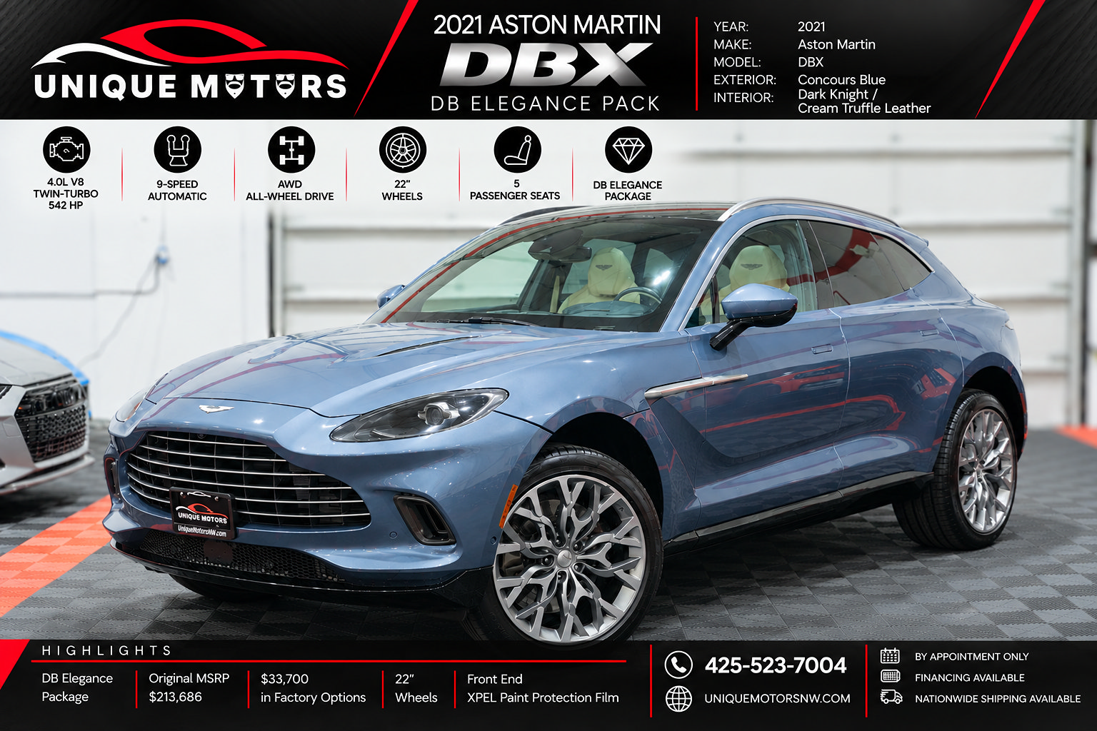 Used 2021 Aston Martin DBX