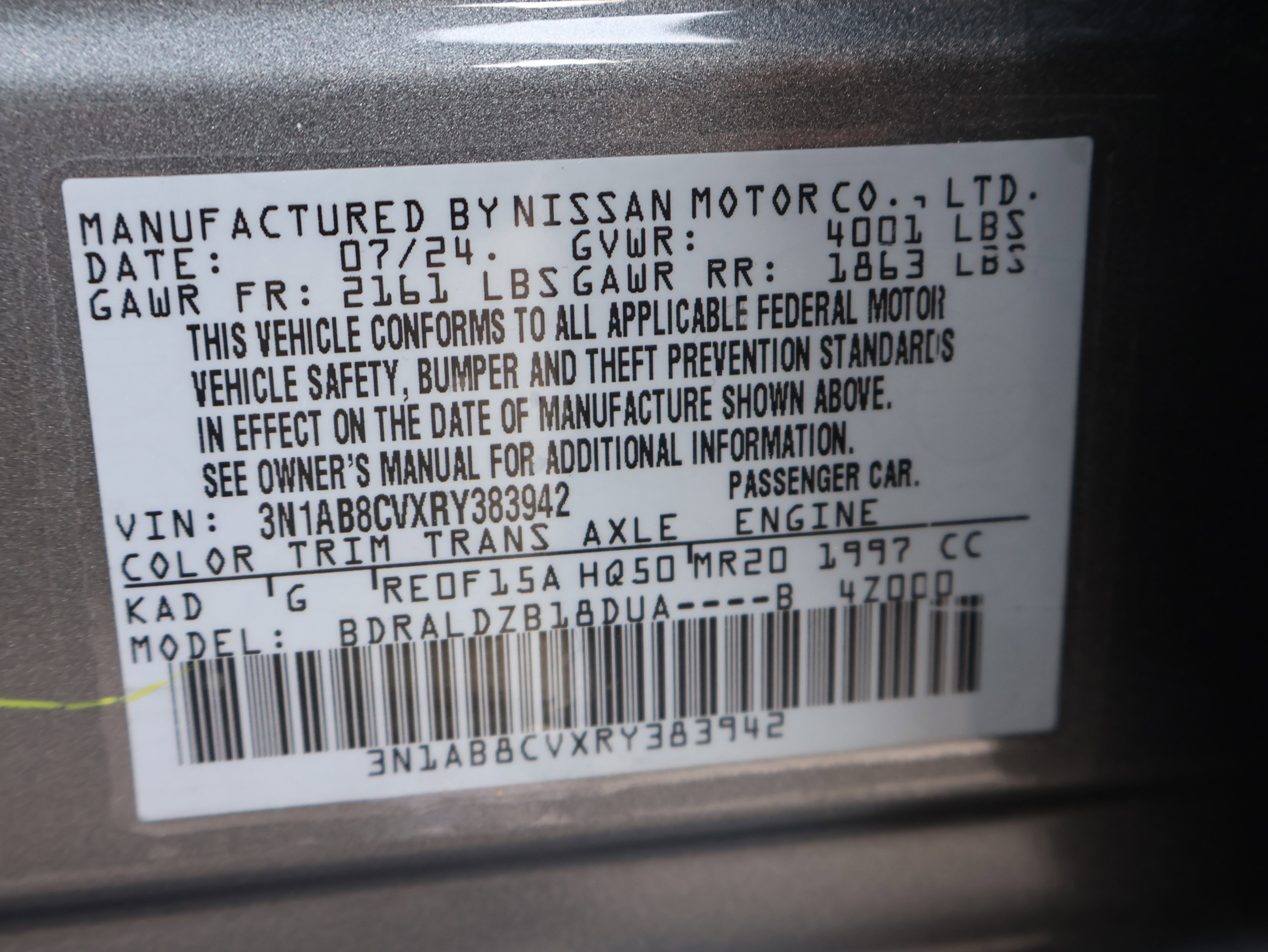 Used 2024 Nissan Sentra SV w/ Lighting Package image 39