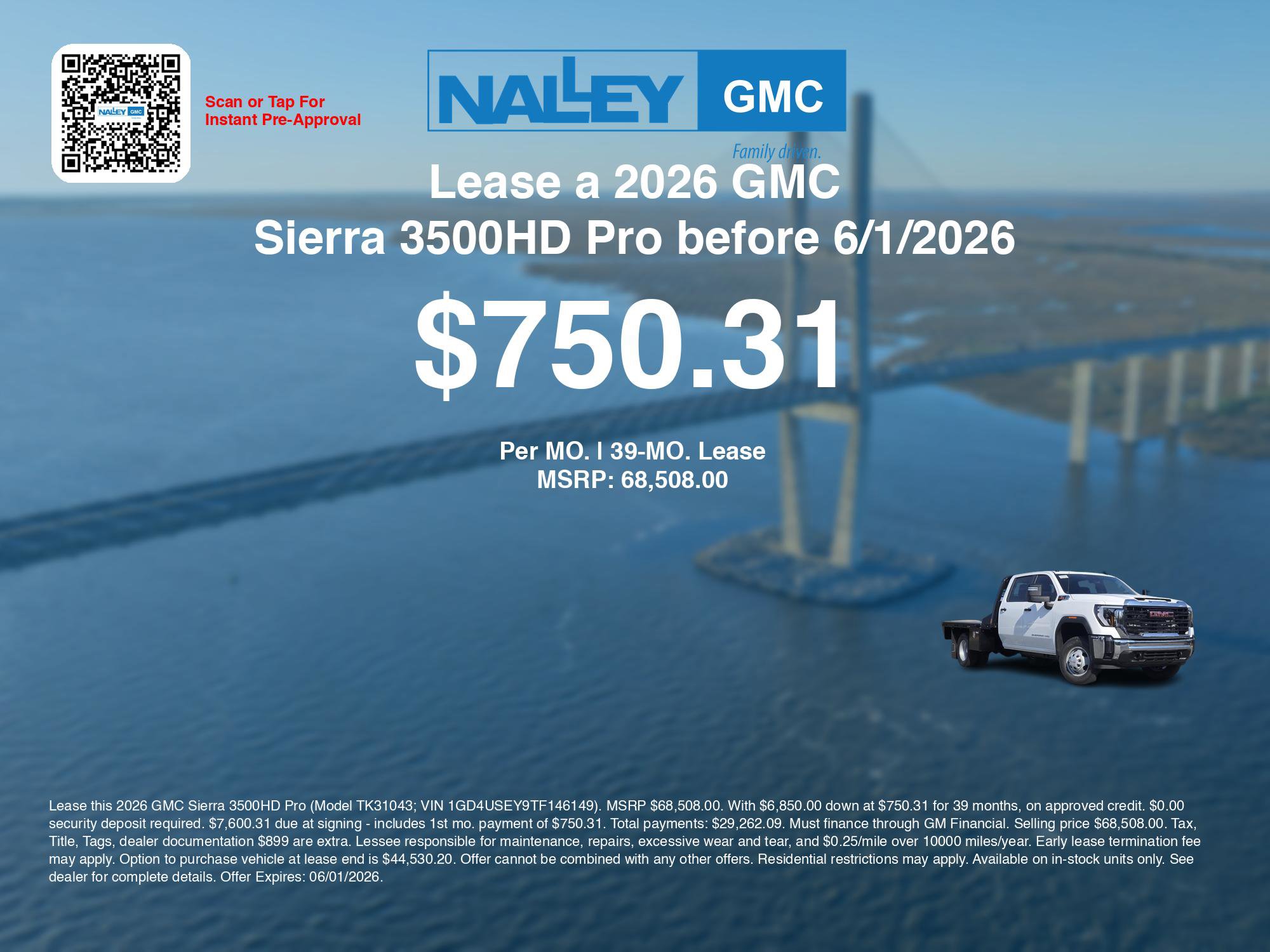New 2026 GMC Sierra 3500 Pro w/ Convenience Package AWD/4WD image 3
