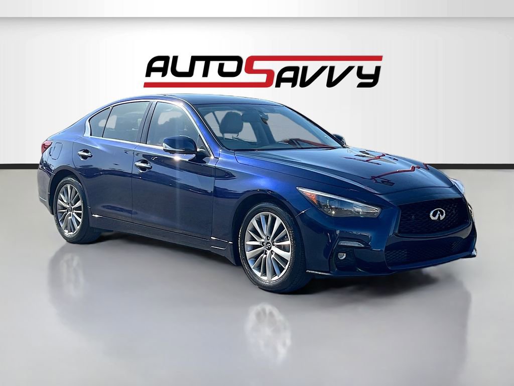 Used 2023 INFINITI Q50 Luxe w/ Cargo Package AWD/4WD image 1