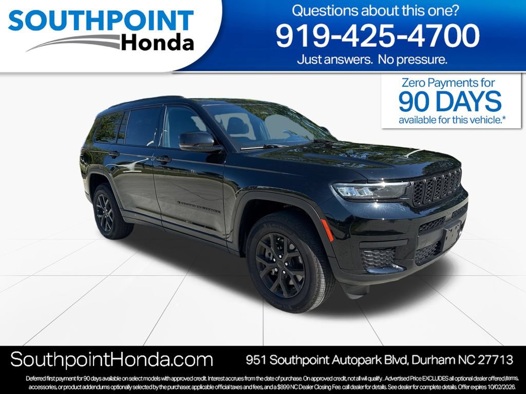 Used 2025 Jeep Grand Cherokee L Altitude AWD/4WD 360° Tour