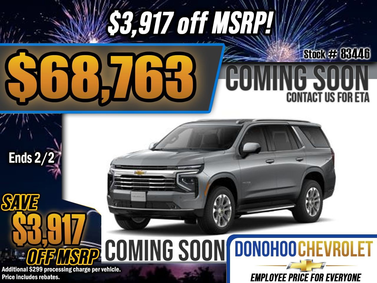 New 2026 Chevrolet Tahoe LT