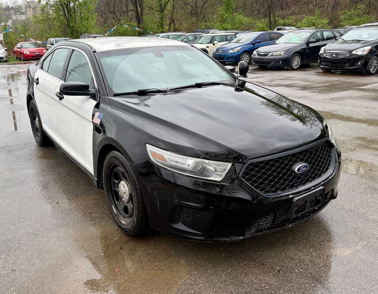 Used 2014 Ford Taurus Police Interceptor AWD w/ 2-tone Vinyl Package #1 image 7