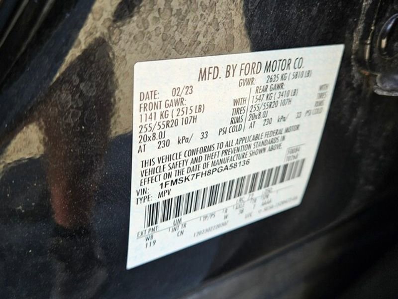 Certified 2023 Ford Explorer Limited w/ Equipment Group 301A RWD image 21