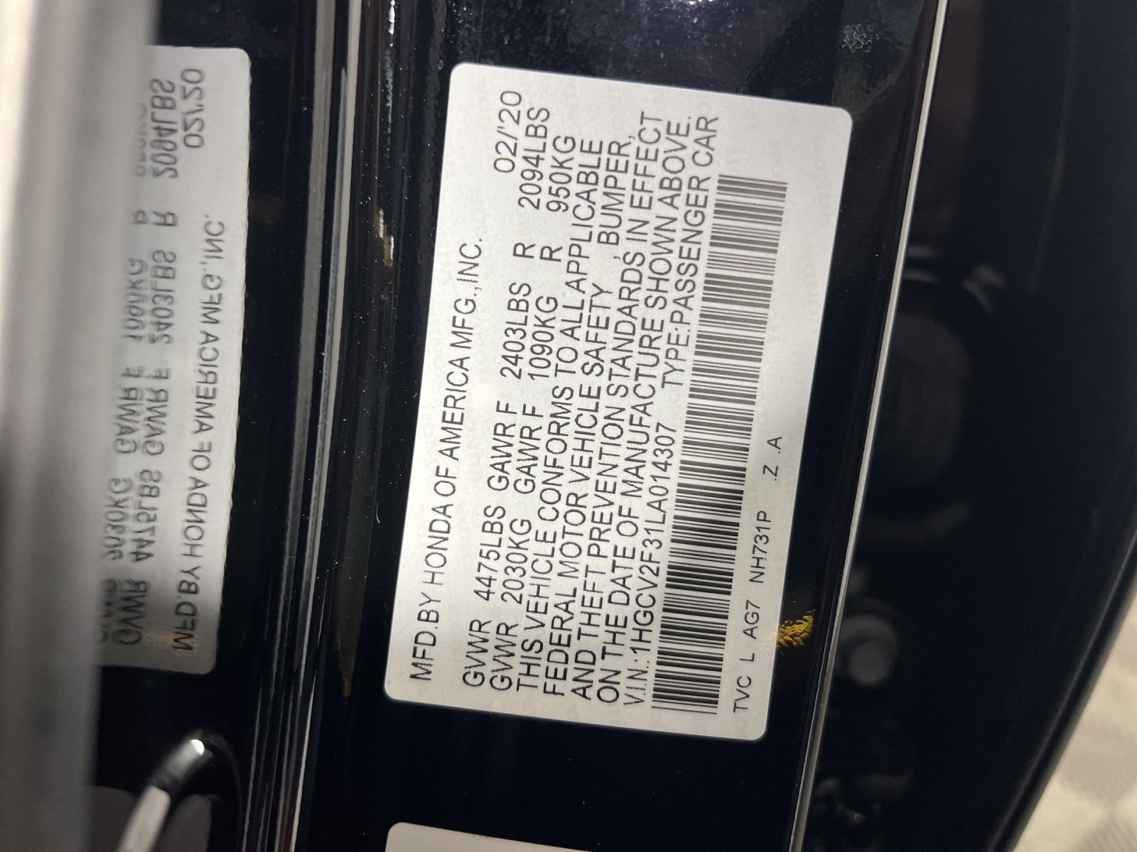 Used 2020 Honda Accord Sport image 31