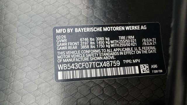 New 2026 BMW iX xDrive45 w/ M Sport Package image 24