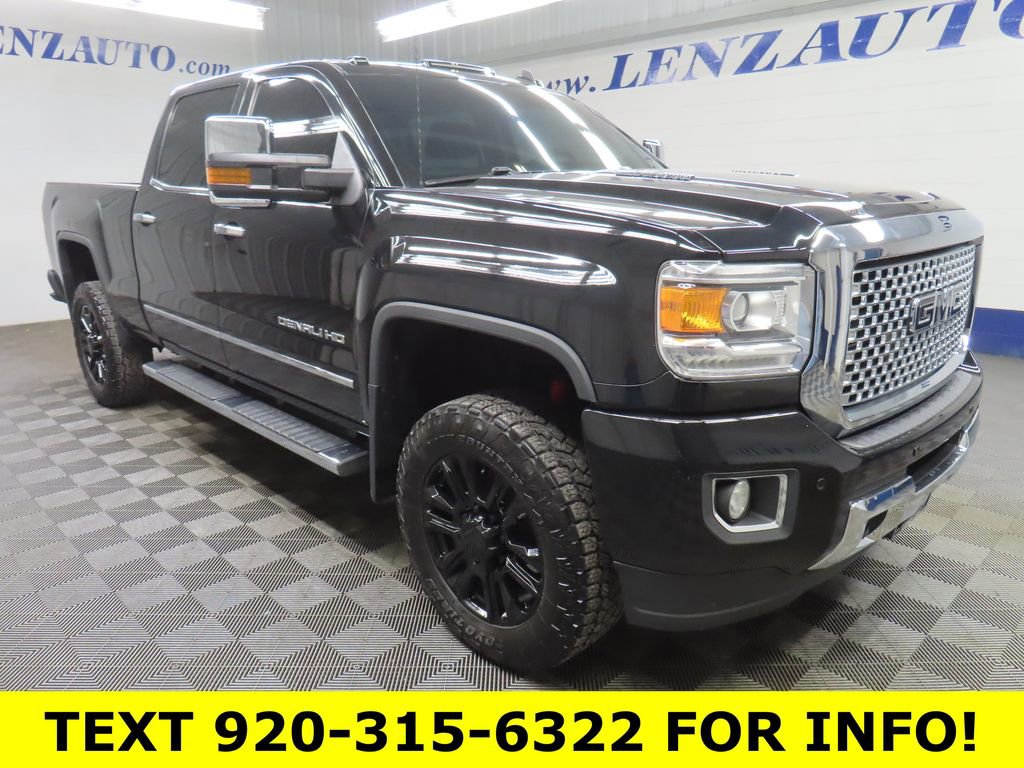 Used 2015 GMC Sierra 2500 Denali w/ Duramax Plus Package AWD/4WD image 3