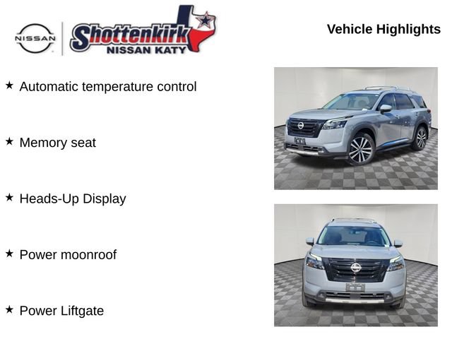 Used 2025 Nissan Pathfinder Platinum w/ Lighting Package (N93) FWD image 12