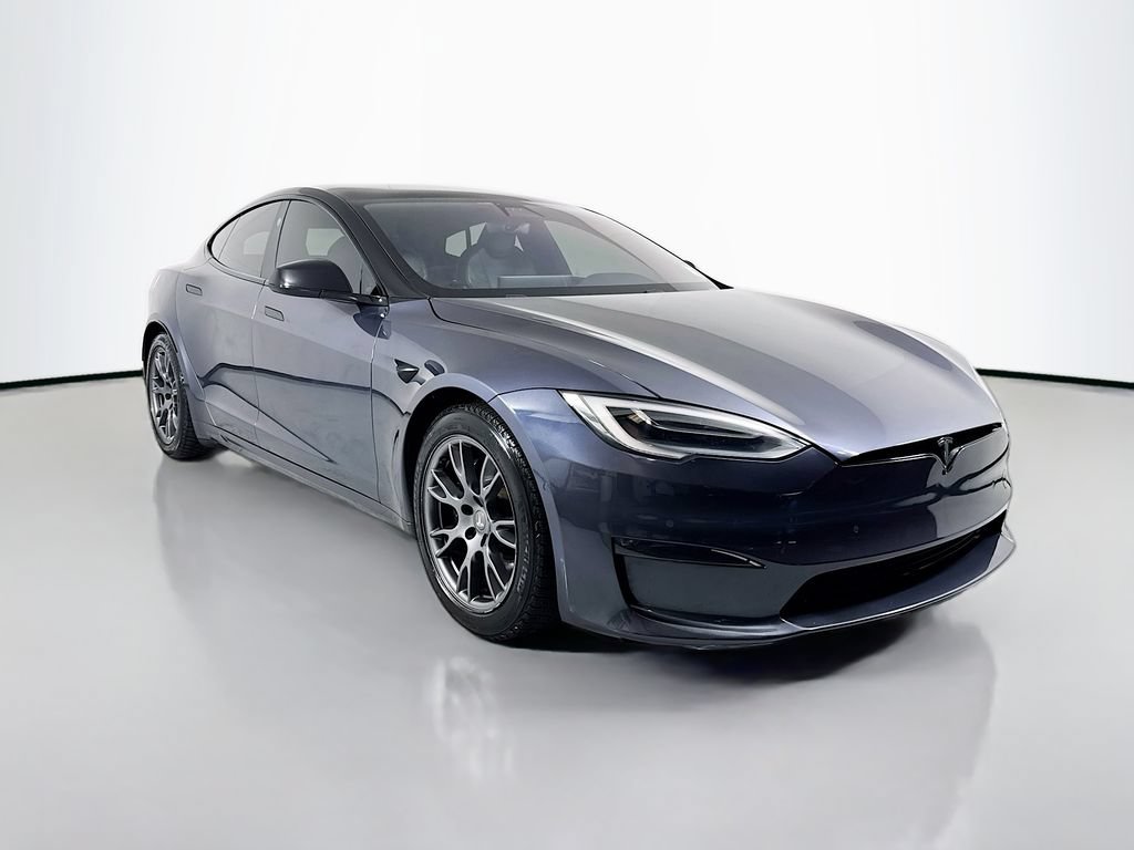 Used 2021 Tesla Model S Plaid AWD/4WD image 3