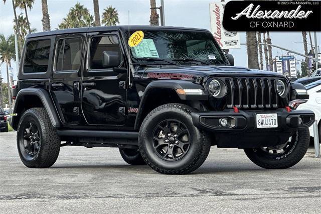 Used 2021 Jeep Wrangler Unlimited Rubicon