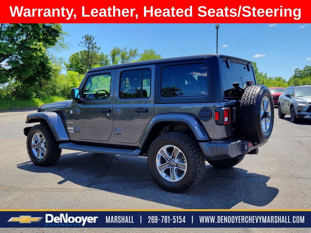 Used 2018 Jeep Wrangler Unlimited Sahara AWD/4WD image 4