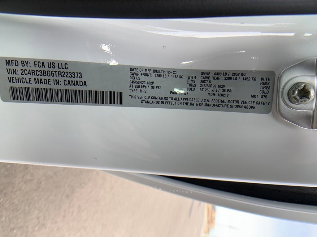 New 2026 Chrysler Pacifica Select w/ S Appearance Package AWD/4WD image 31