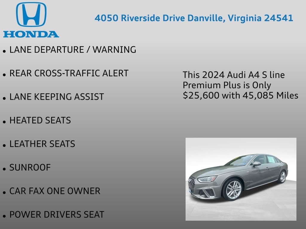 Used 2024 Audi A4 2.0T Premium Plus AWD/4WD image 12