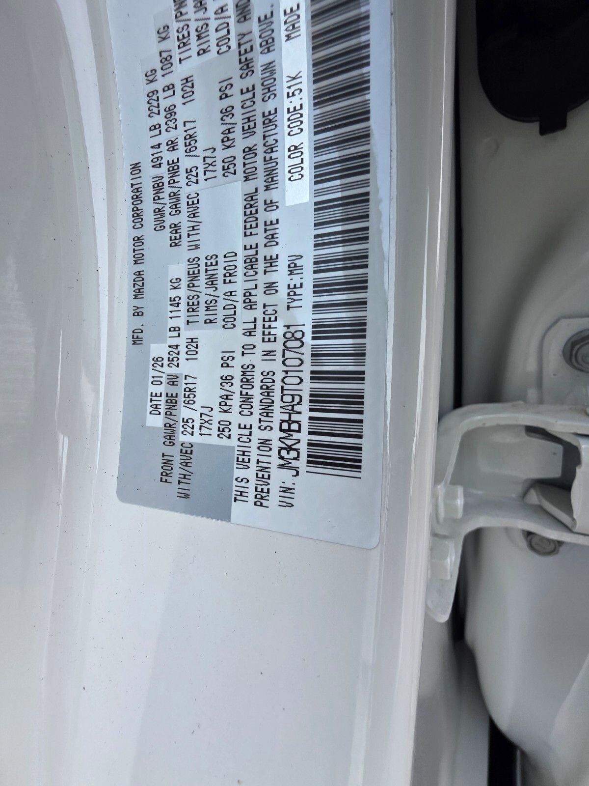New 2026 MAZDA CX-5 Select AWD/4WD image 26
