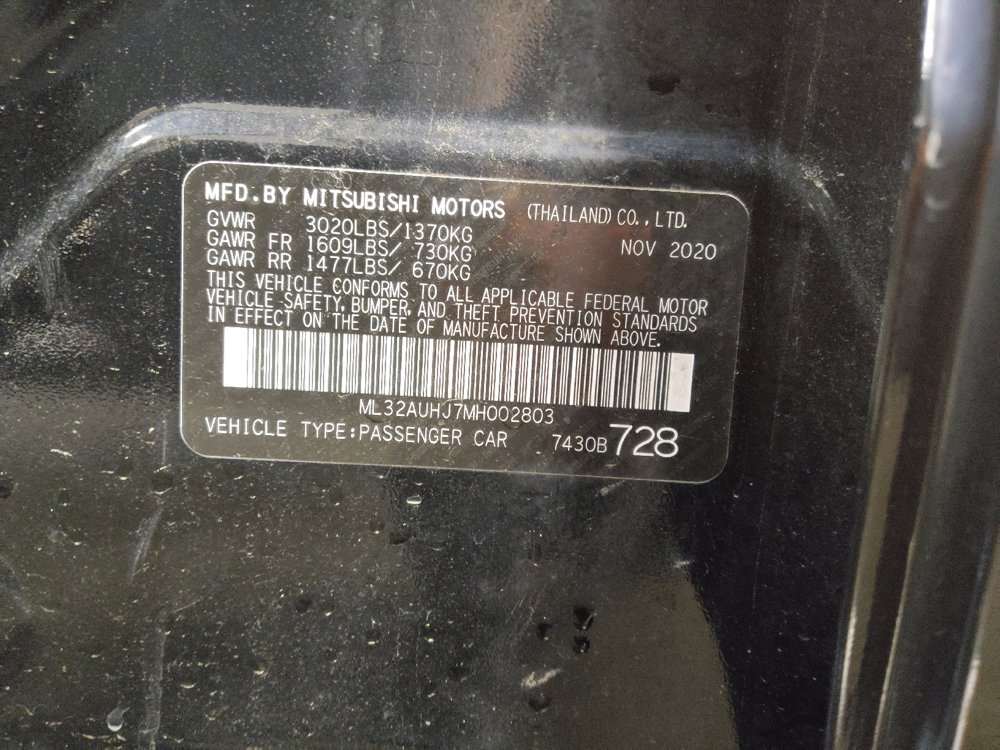 Used 2021 Mitsubishi Mirage ES FWD image 33
