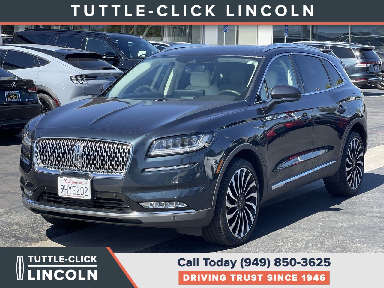 Certified 2023 Lincoln Nautilus Black Label w/ Class II Trailer Tow Package AWD/4WD image 3