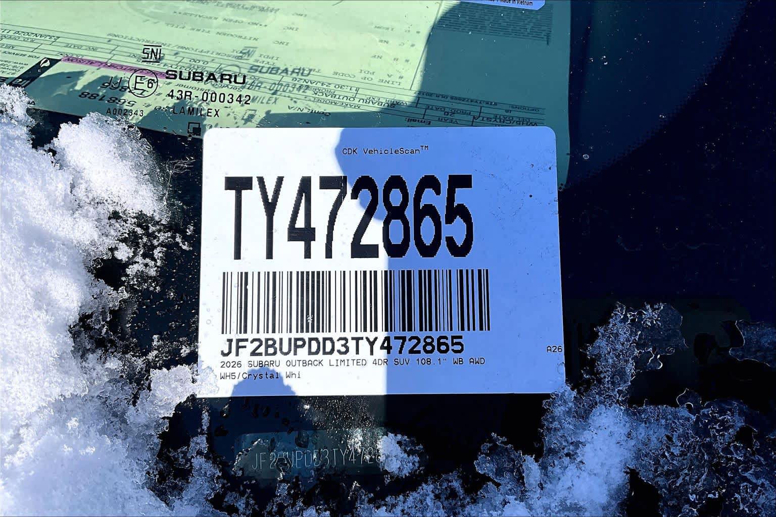 New 2026 Subaru Outback Limited AWD/4WD image 22