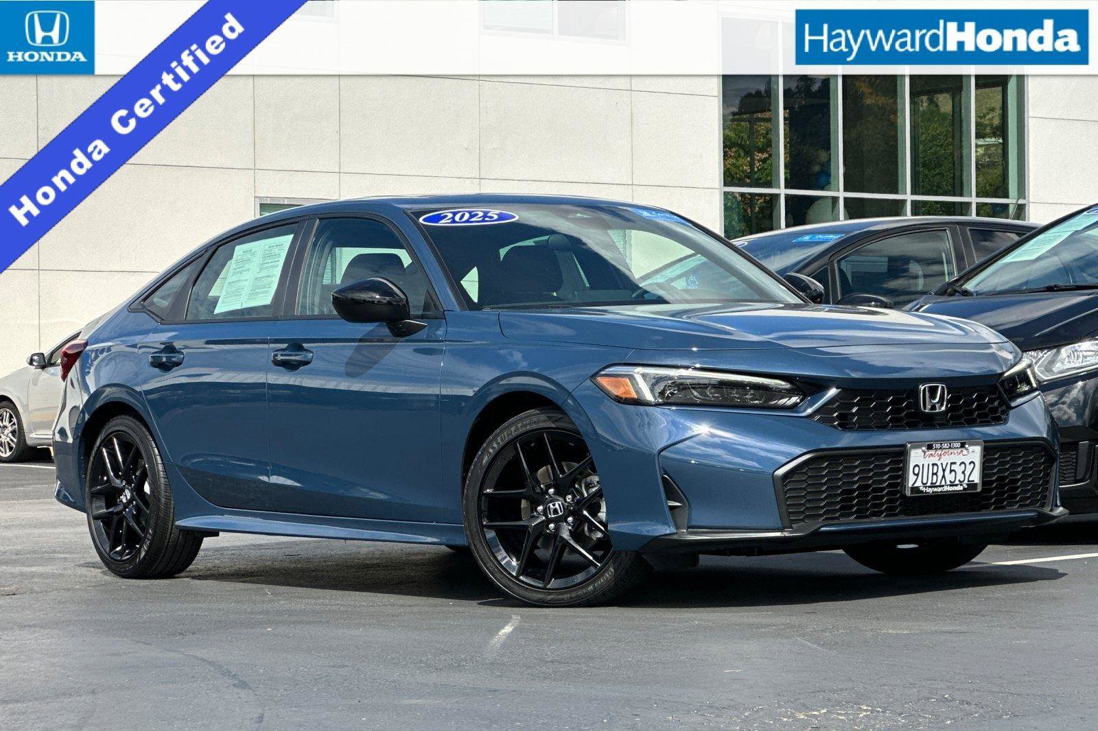 Certified 2025 Honda Civic Sport