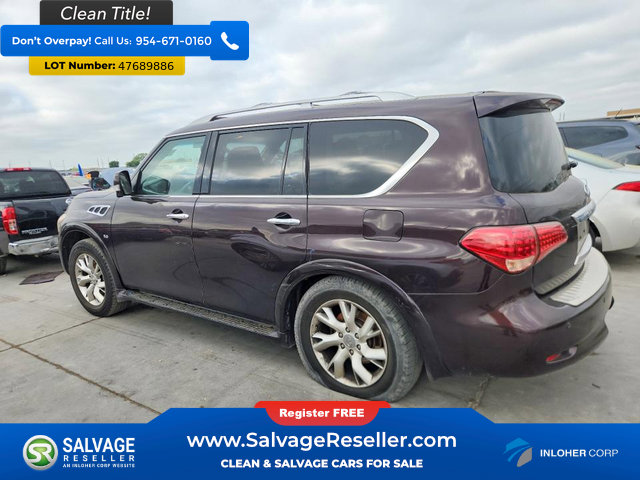 Used 2014 INFINITI QX80 4WD w/ Theater Package image 3