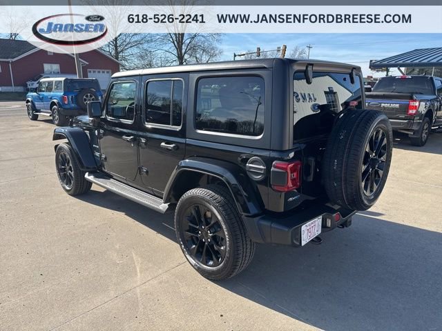 Used 2021 Jeep Wrangler Unlimited Sahara 4xe w/ Cold Weather Group image 4