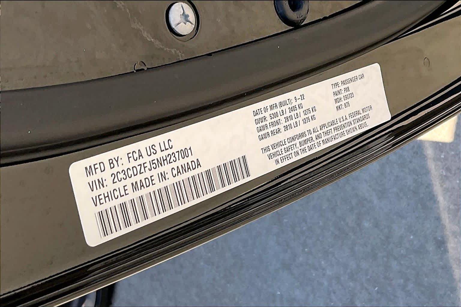 Used 2022 Dodge Challenger R/T Scat Pack RWD image 34