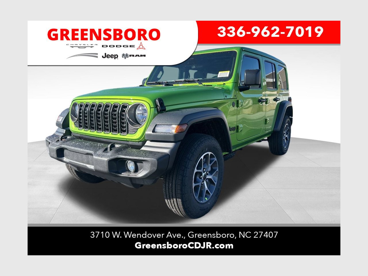 New 2026 Jeep Wrangler Unlimited Sport
