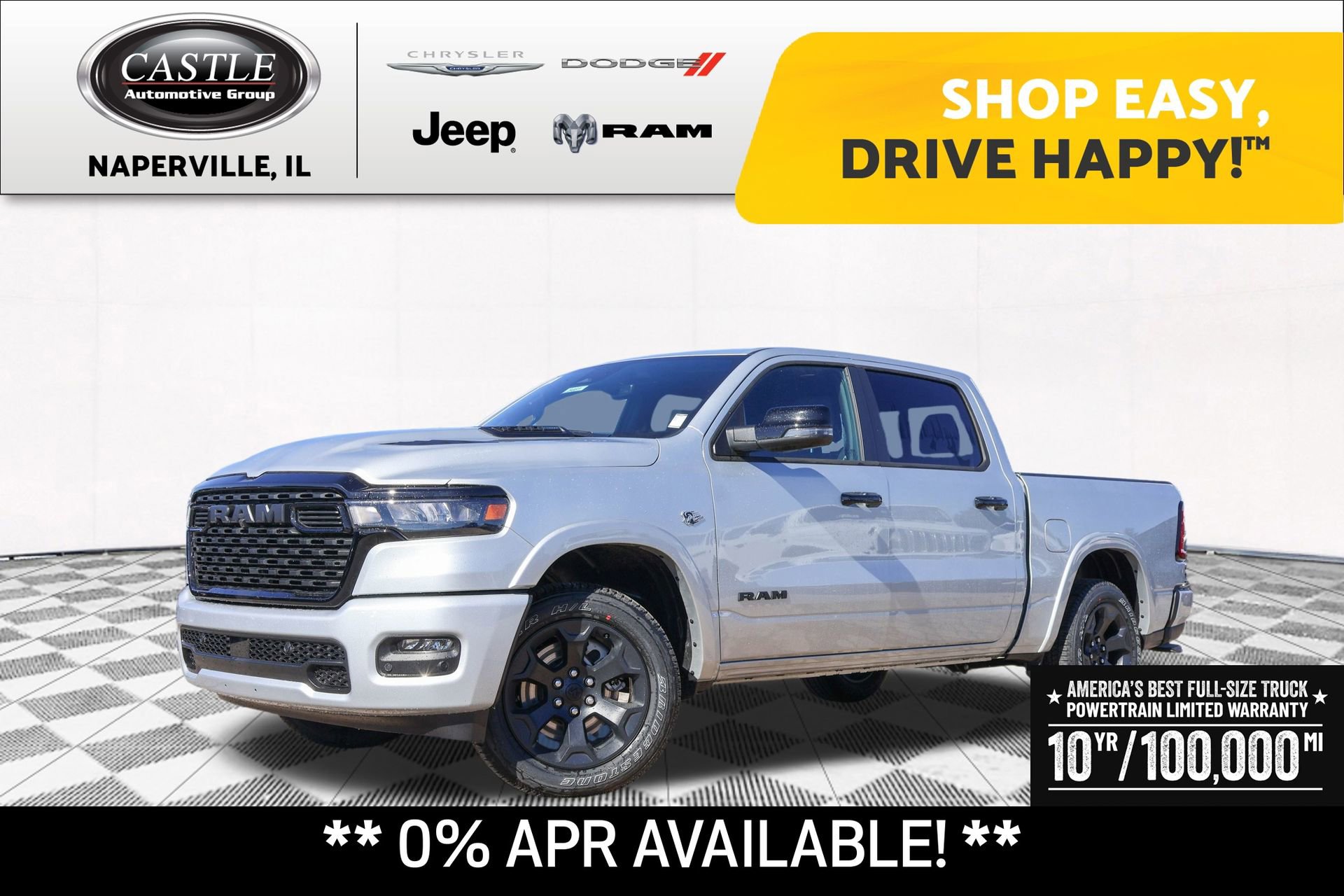 New 2026 RAM 1500 4x4 Crew Cab image 1