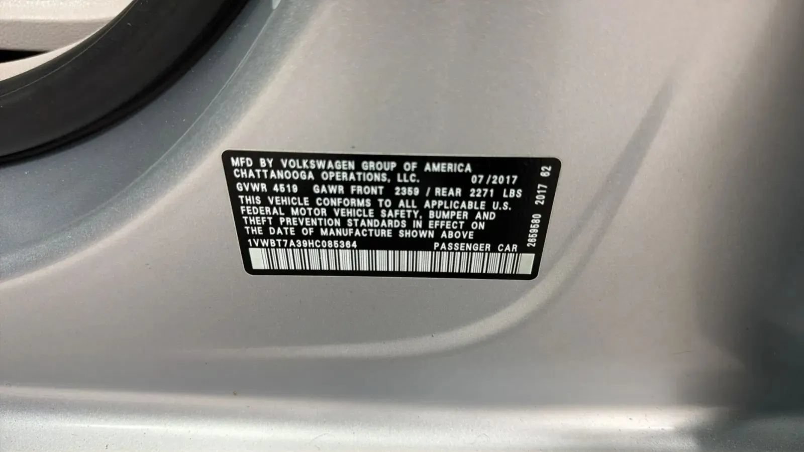 Used 2017 Volkswagen Passat 1.8T SE FWD image 22